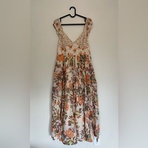 Free People floral dress, size medium